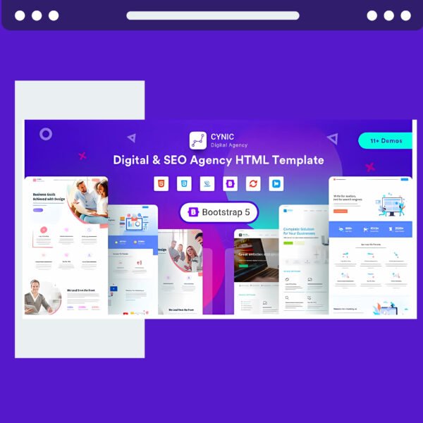 Agency Cynic – Digital Agency and Startup Agency WordPress Theme