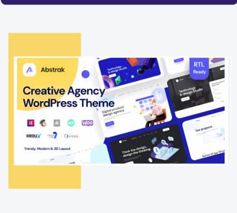 Abstrak – Creative Agency WordPress Theme