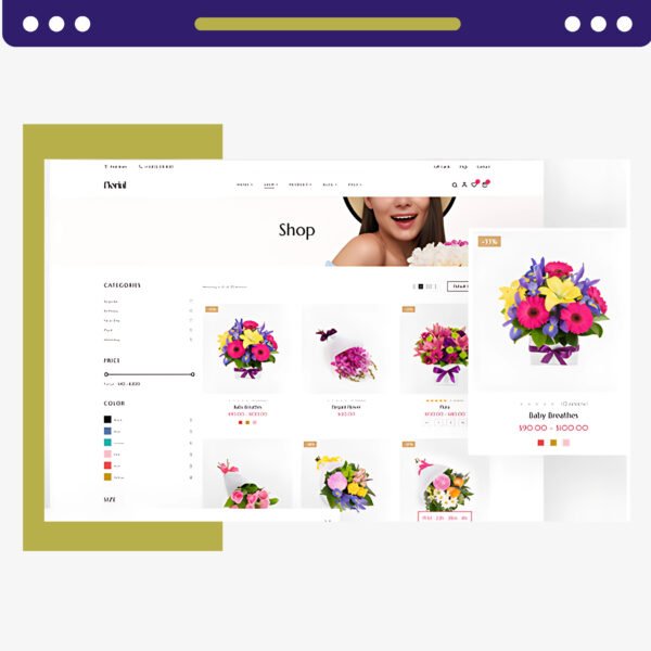 Florial – Flower Store WooCommerce WordPress Theme