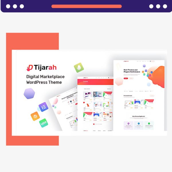 Tijarah | Digital Marketplace Woo Commerce Theme